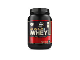 Optimum Nutrition Gold Standard 100% Whey Protein  (907 g, Double Rich Chocolate)+ Shaker Free